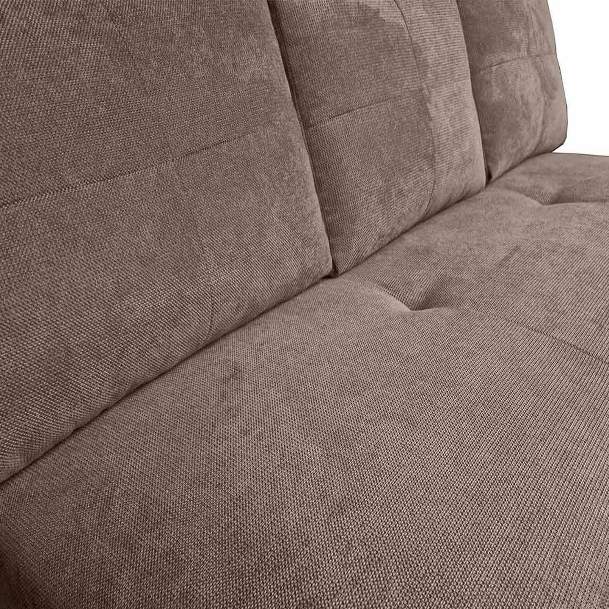 Voir la diapositive 5 : BEST MOBILIER Lucina - canapé droit 3 places - convertible avec coffre - en velours
