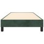Voir la diapositive 5 : VIDAXL Cadre de lit sans matelas vert fonce 80x200 cm velours