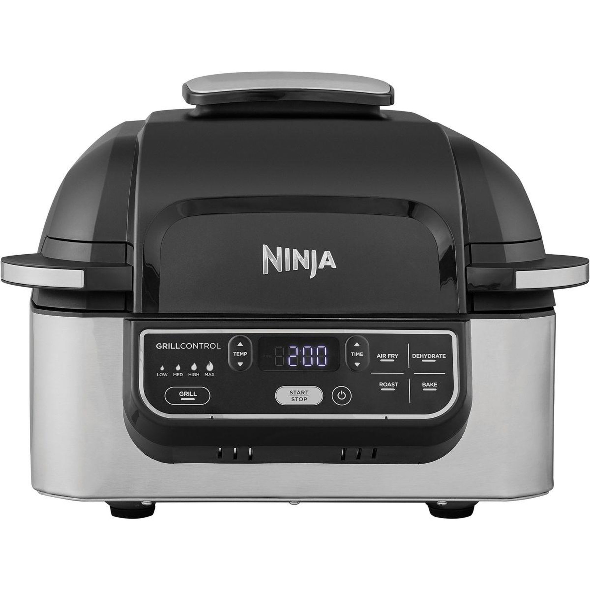 Voir la diapositive 1 : NINJA Grille-viande Foodi  AG301EU grill et barbecue multifonction, 24.5x25.5 cm