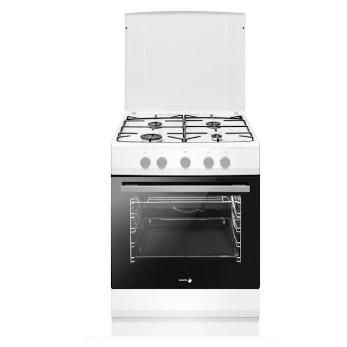 Fagor Cuisinière à gaz 74l 4 feux inox - FACG2002B