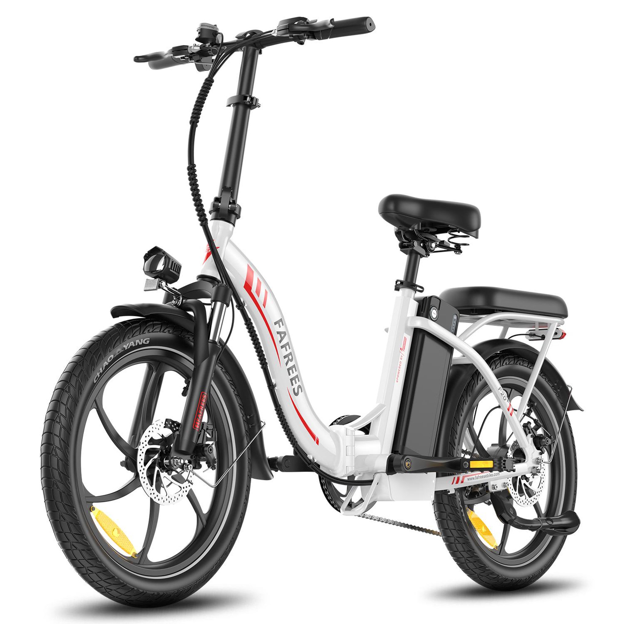 Voir la diapositive 3 : FAFREES Vélo électrique pliable urbain fafrees f20+
