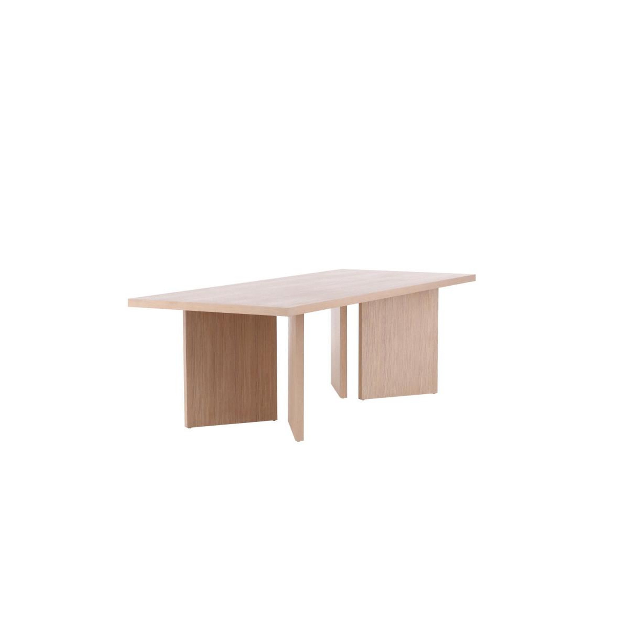 Voir la diapositive 3 : Paris Prix Table à manger design  bassholmen  240cm naturel