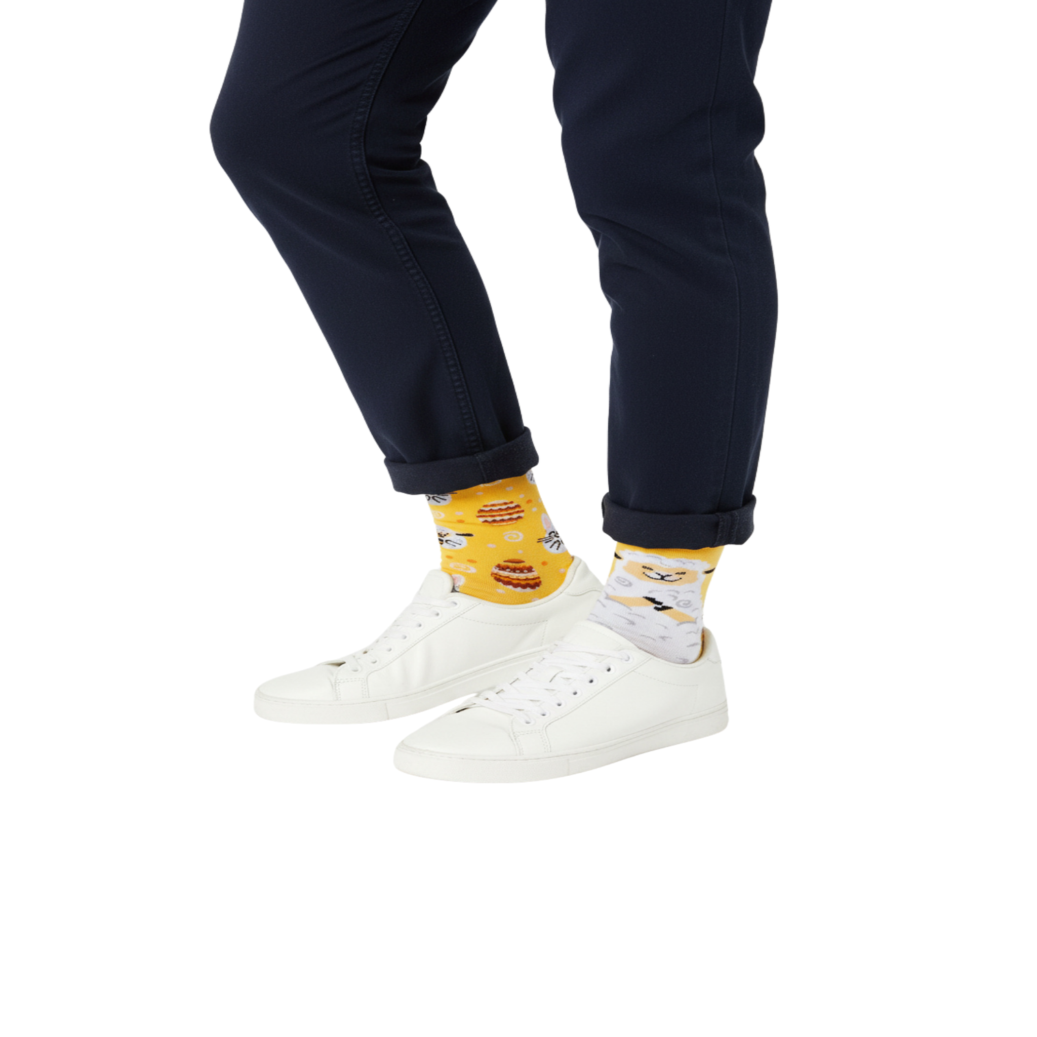 Voir la diapositive 2 : MANY MORNINGS Chaussettes agneau de pâques