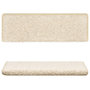 Voir la diapositive 4 : VIDAXL Tapis d'escalier 10 pcs 65x21x4 cm Blanc
