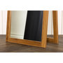 Voir la diapositive 5 : Paris Prix Miroir Design sur Pied  Sebring  170cm Noisette