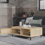 Voir la diapositive 3 : VIDAXL Table basse chene sonoma 90x60x35 cm bois d'ingenierie