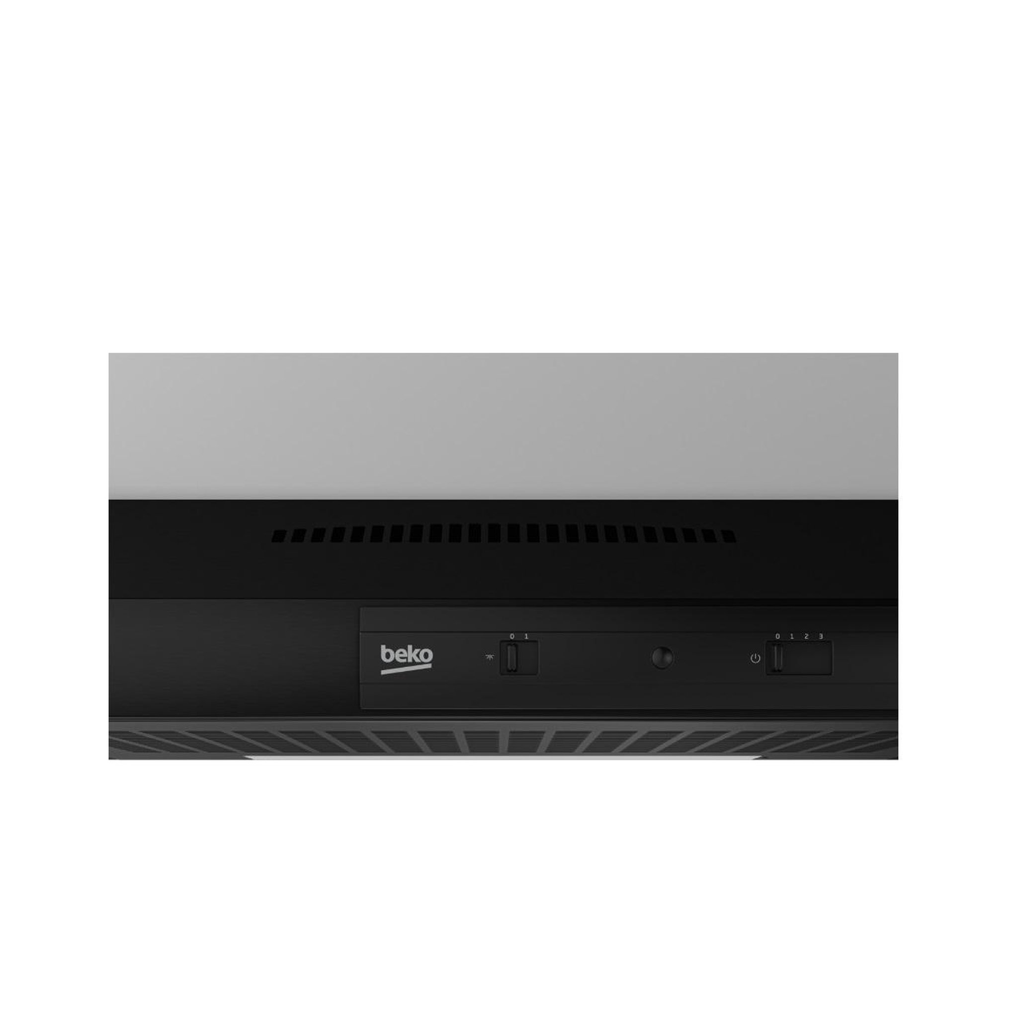 Voir la diapositive 4 : Beko Hotte casquette 60cm 295m3/h métal - hns61212xh