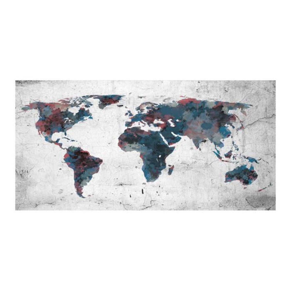 Paris Prix Papier Peint XXL  World Map on the Wall  270x550cm