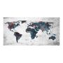 Voir la diapositive 2 : Paris Prix Papier Peint XXL  World Map on the Wall  270x550cm