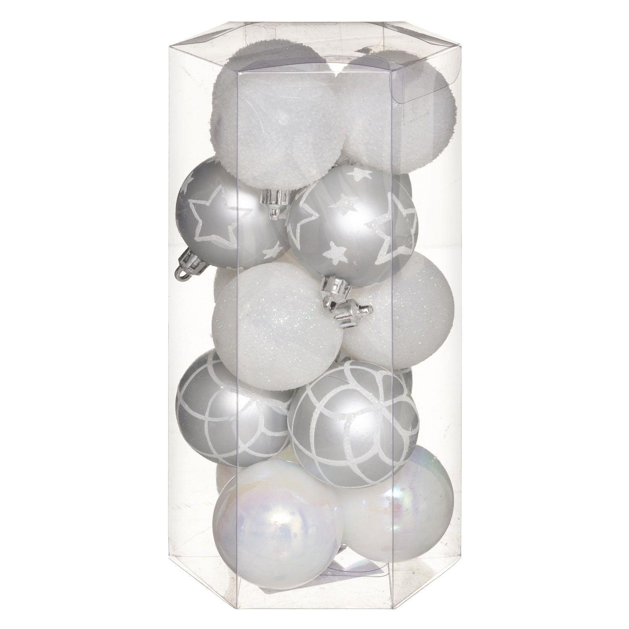 FEERIC LIGHT & CHRISTMAS Kit Décoration pour sapin de Noël - 15 Pièces