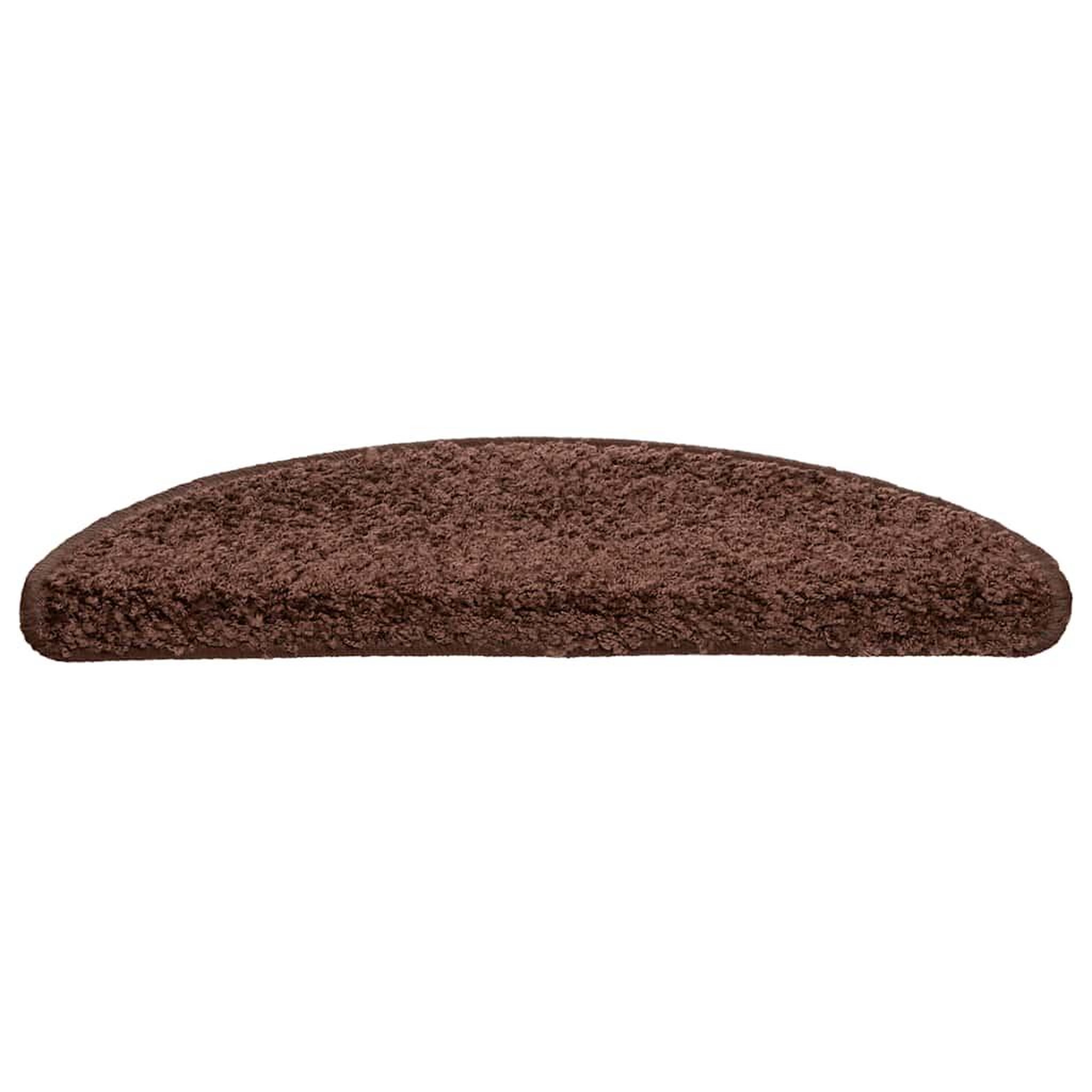 Voir la diapositive 3 : VIDAXL Tapis d'escalier 20 pcs marron 56x17x3 cm