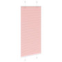 Voir la diapositive 3 : VIDAXL Store plisse rose 55x100 cm largeur du tissu 54,4 cm polyester
