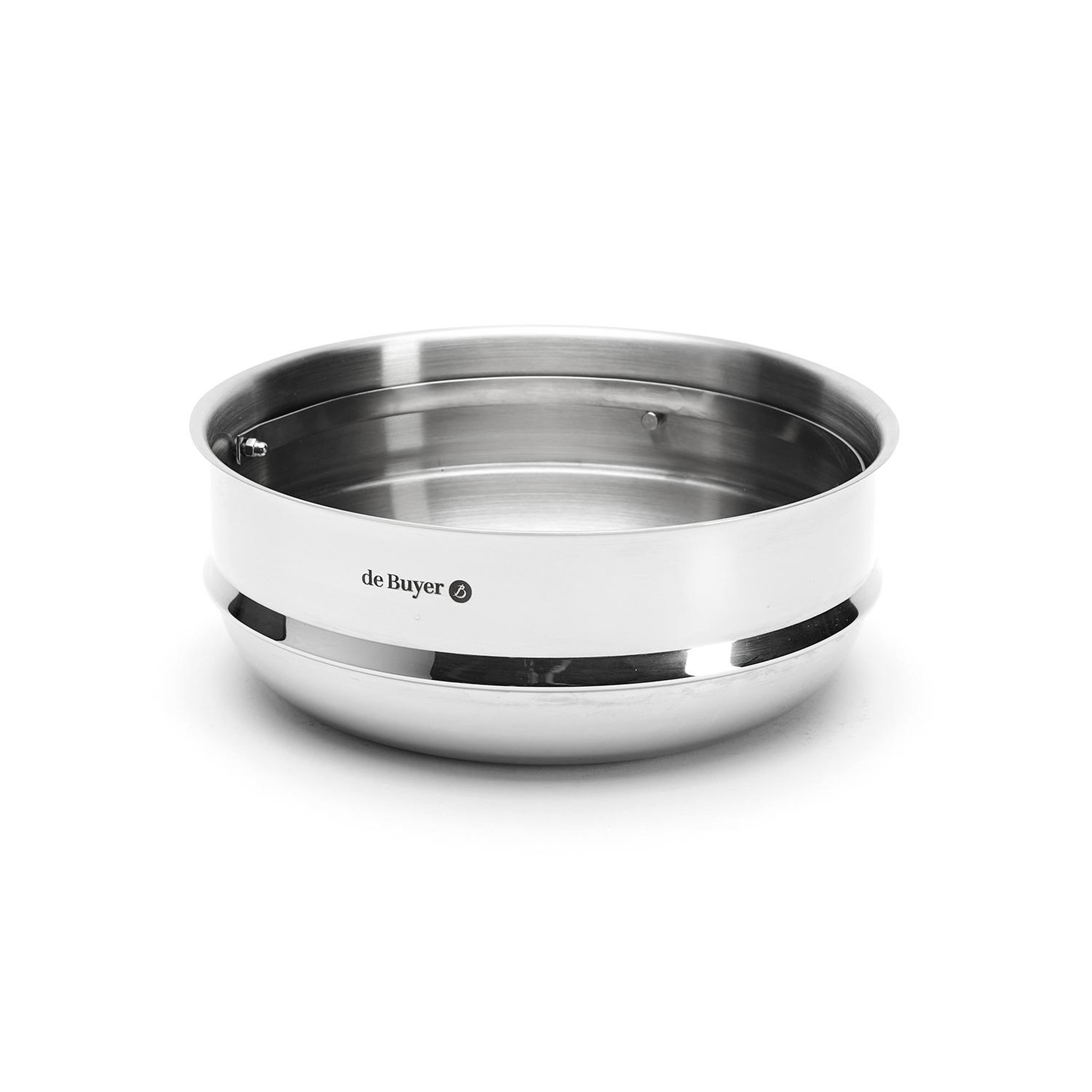 Voir la diapositive 5 : De buyer Cuit-vapeur passoire en inox 24cm - 3675.24