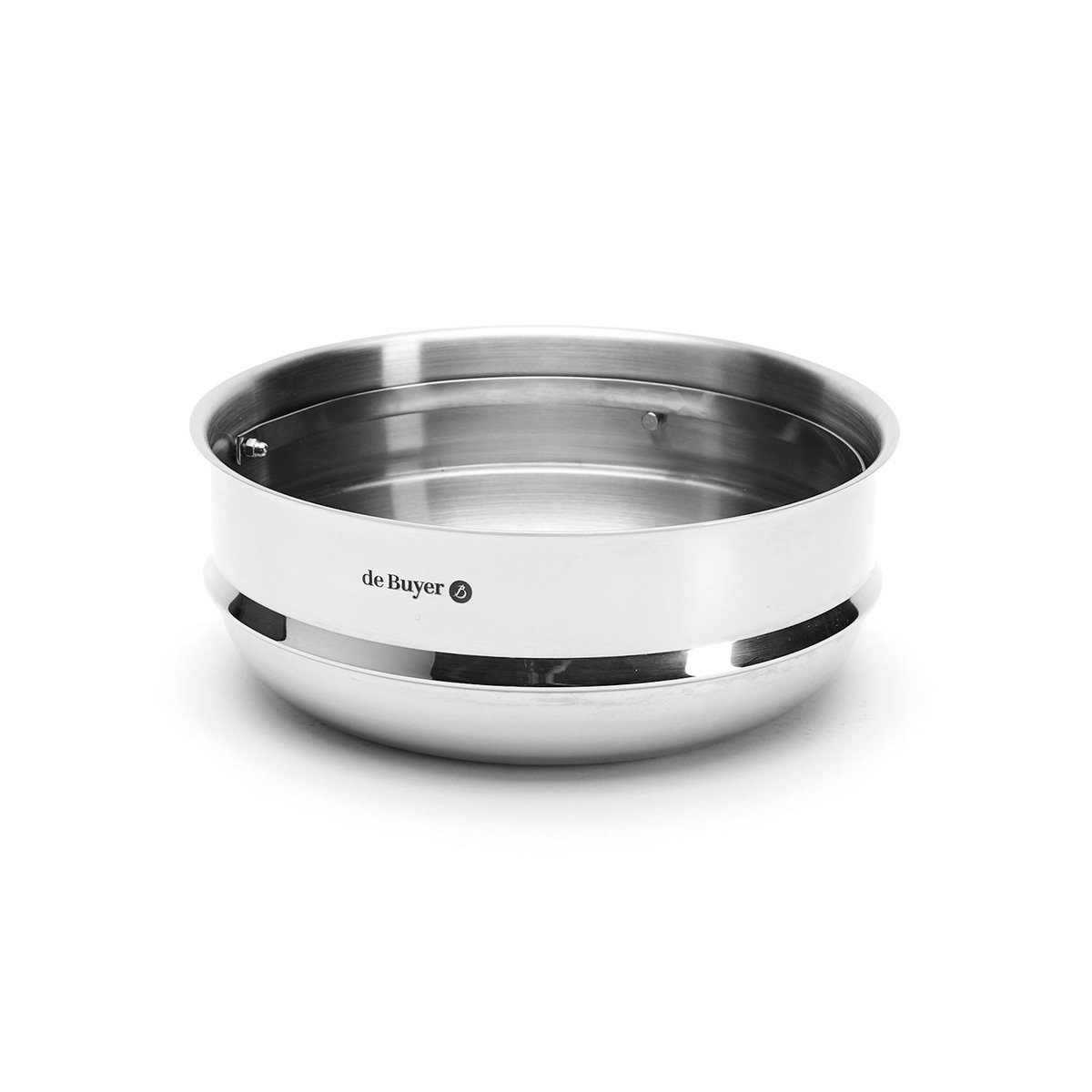 De buyer Cuit-vapeur passoire en inox 24cm - 3675.24