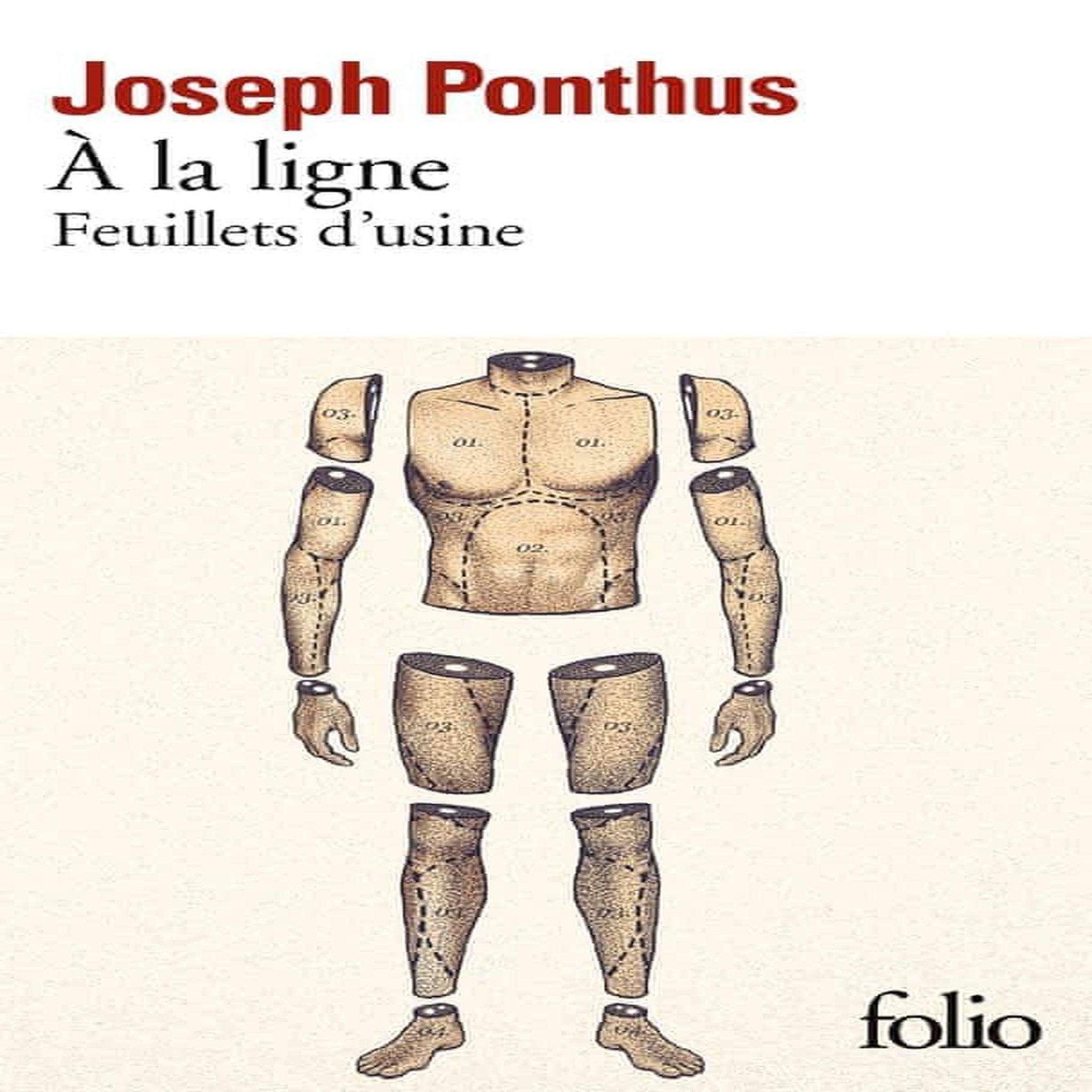A LA LIGNE. FEUILLETS D'USINE, Ponthus Joseph