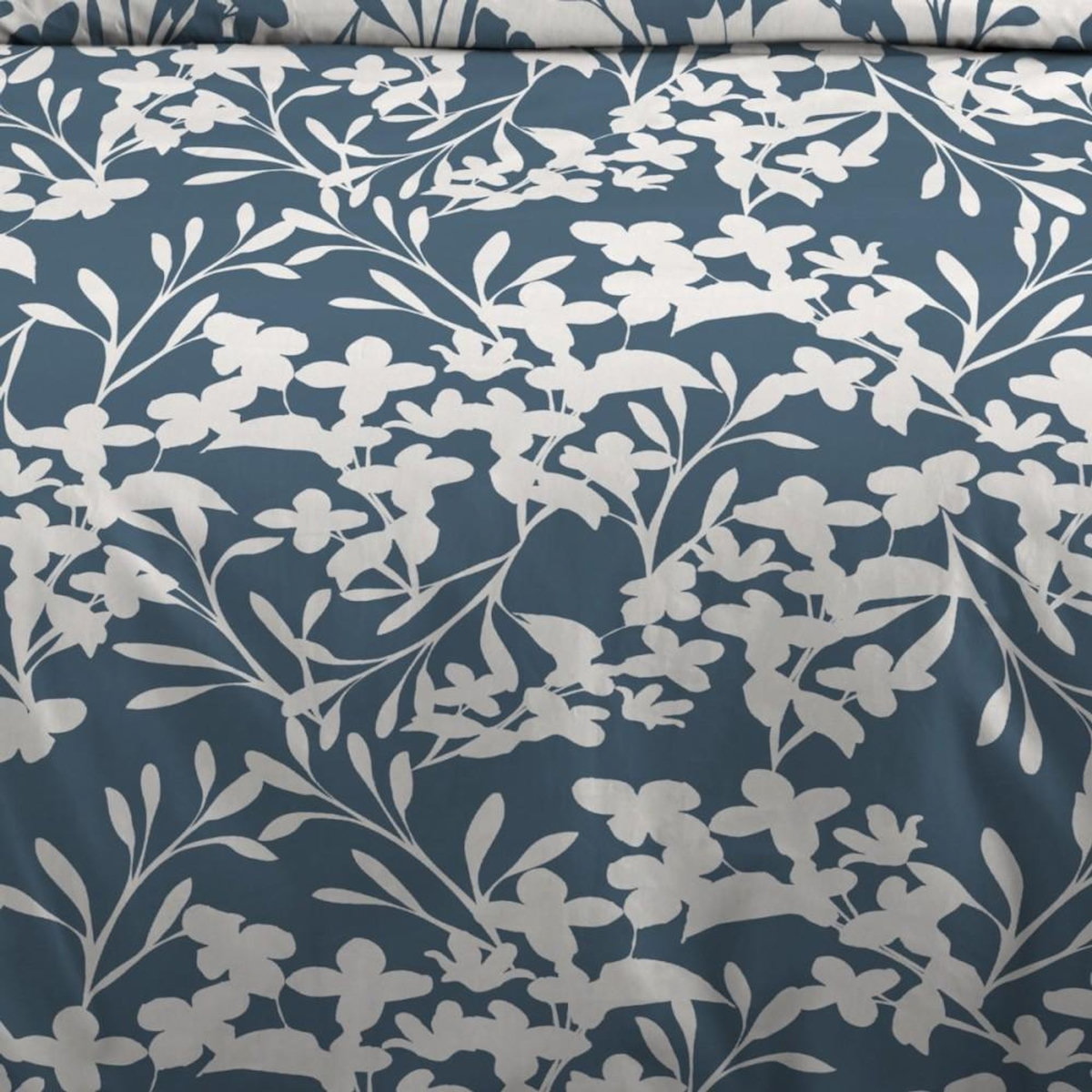 STOF Housse de couette 240x220 finition rabat + 2 taies coton 57 fils