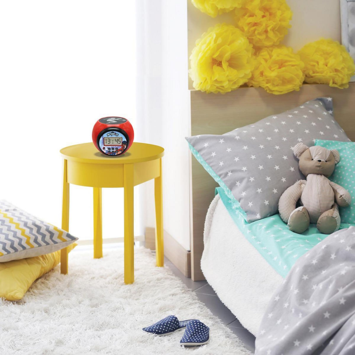 Lexibook Réveil projecteur Miraculous