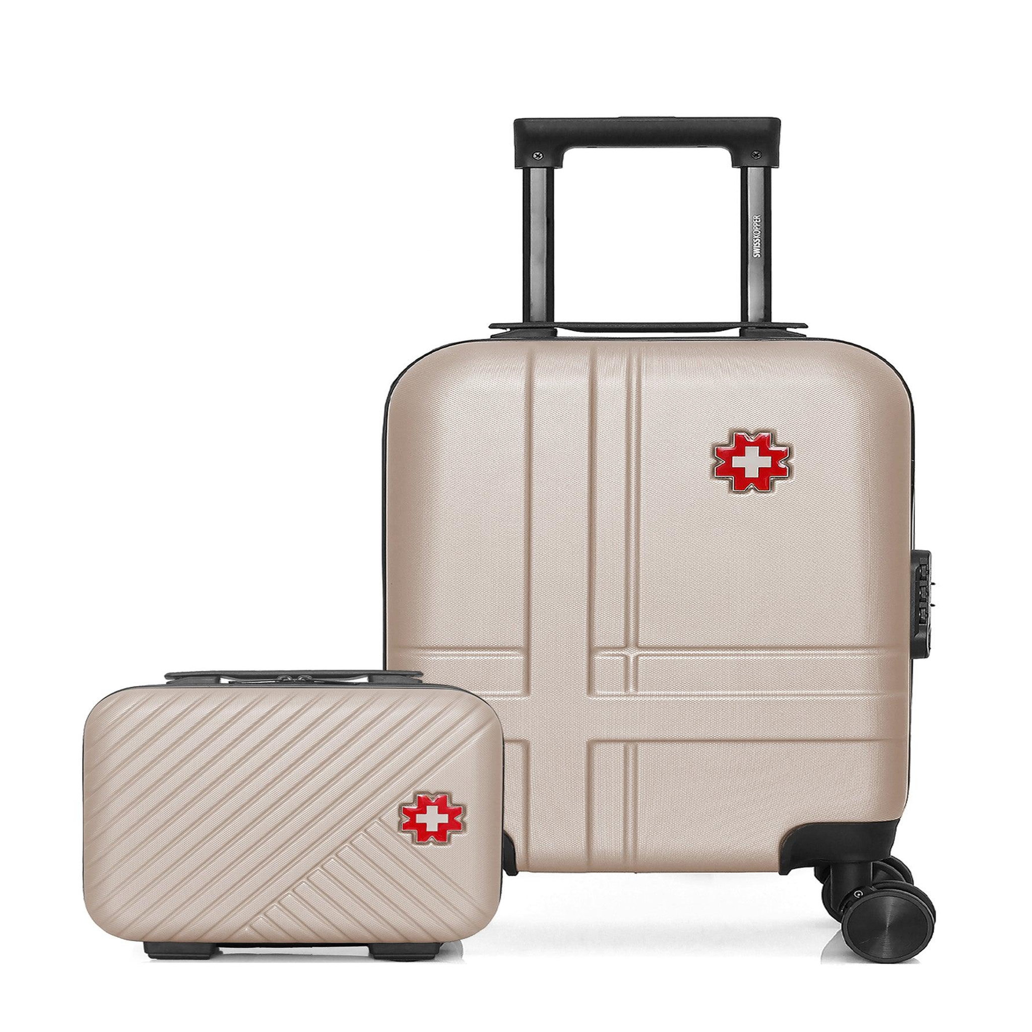 SWISS KOPPER Swiss kopper  -  lot de 2  -  valise cabine xxs et vanity uster