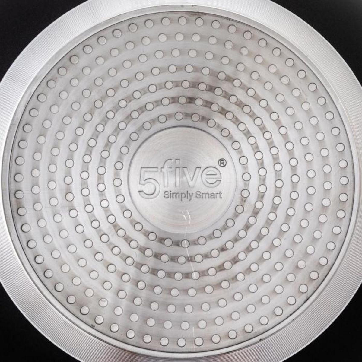 FIVE Casserole en Aluminium Forgé  Silitop  17cm Noir