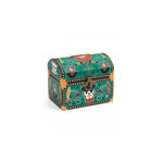 Djeco Tirelire en metal forme coffre de pirate