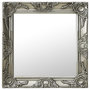 Voir la diapositive 1 : VIDAXL Miroir mural style baroque 50x50 cm Argente