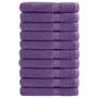 Voir la diapositive 1 : VIDAXL Serviettes de sauna de qualité supérieure SOLUND 10 pcs violet