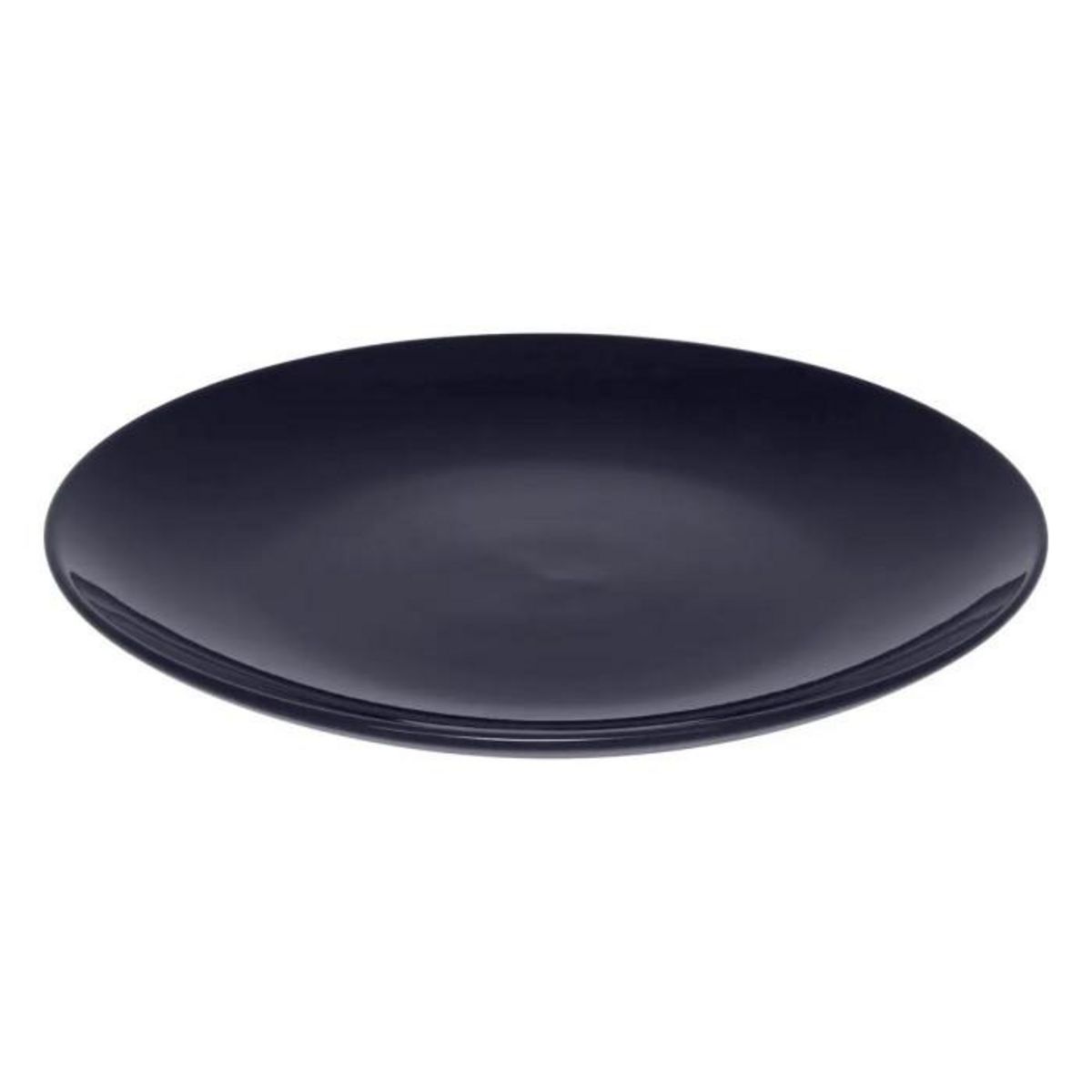 SECRET DE GOURMET Lot de 6 Assiettes Plates  Colorama  26cm Bleu