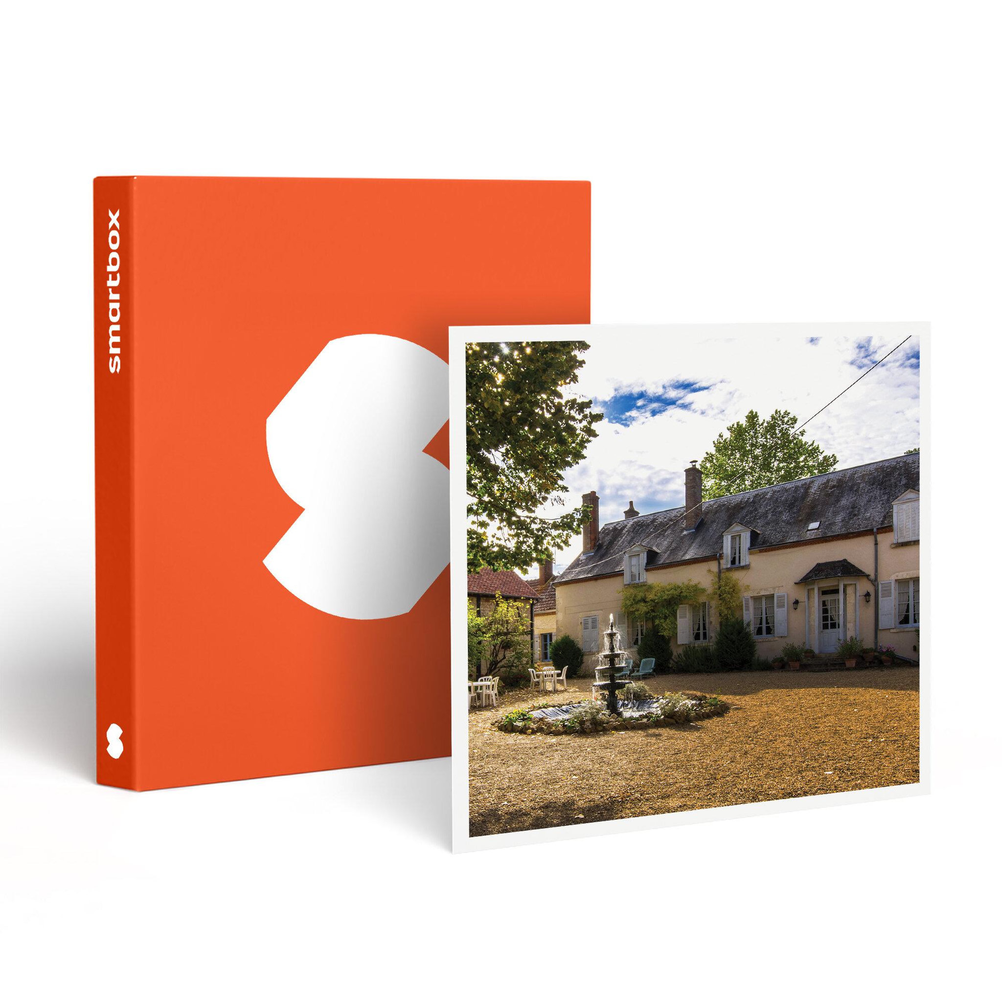 Smartbox 2 jours en chambre d'hôtes en sologne avec dîner pour toute la famille - coffret cadeau séjour