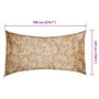 Voir la diapositive 6 : VIDAXL Filet de camouflage avec sac de rangement 708x423 cm sable