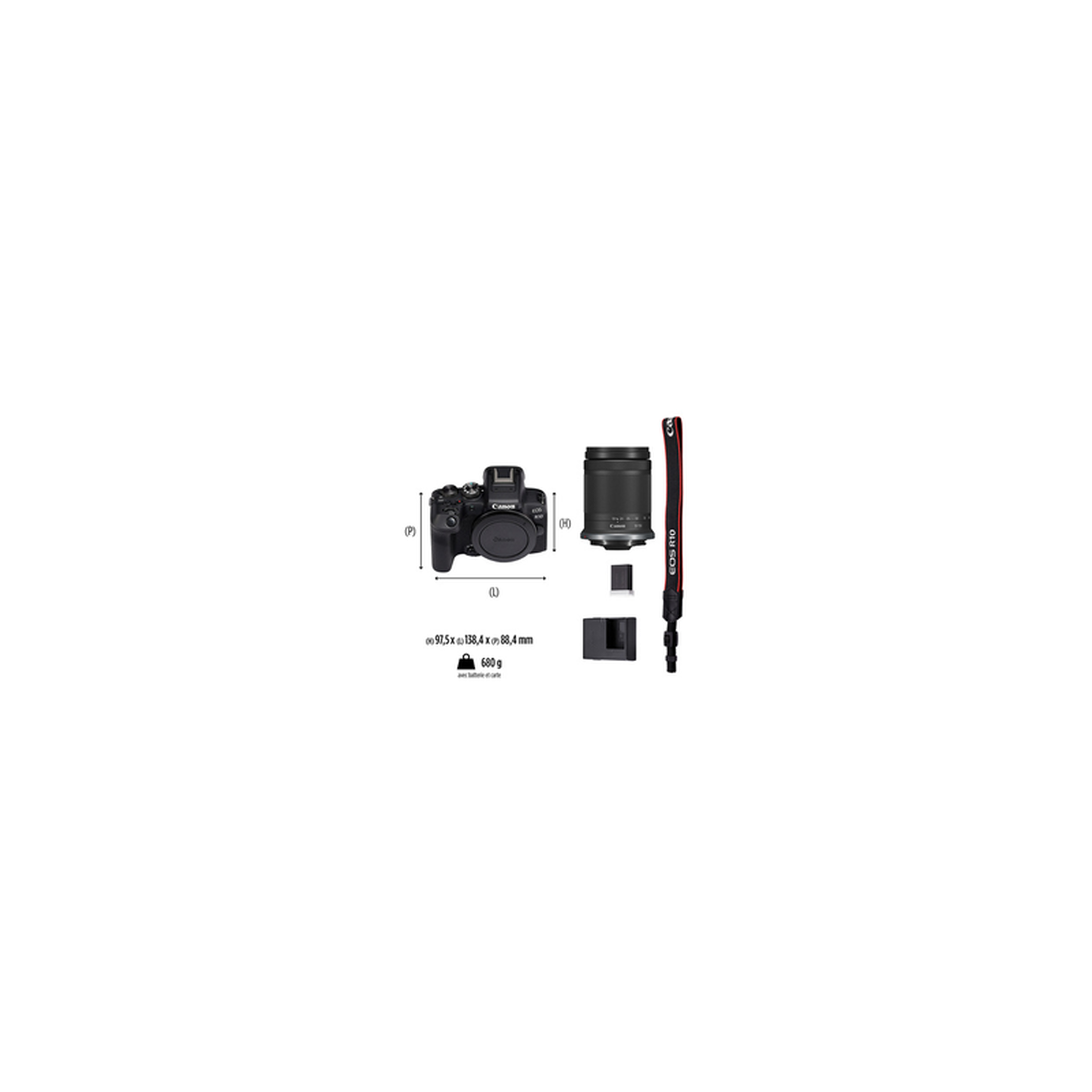 Voir la diapositive 6 : Canon Appareil photo Hybride EOS R10 + RF-S 18-150mm F3.5-6.3 IS STM