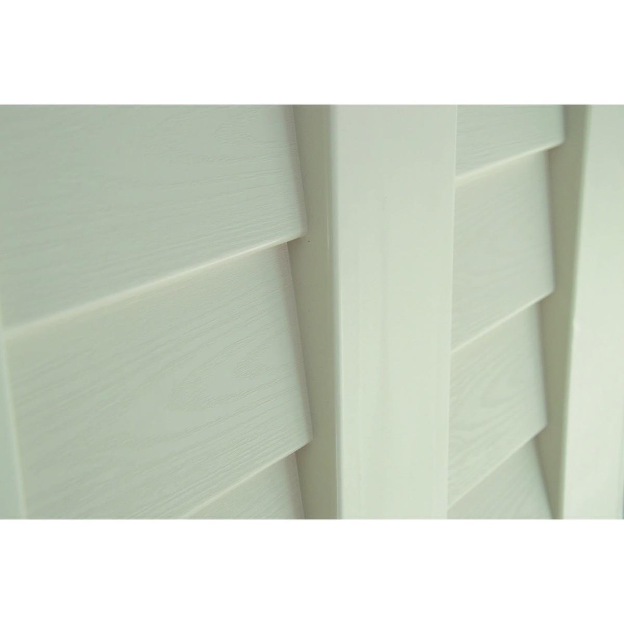 Voir la diapositive 5 : ART PLAST Abri de jardin extérieur 5500l beige - cabanon de jardin en polypropylène 151x208x200 - rangement outils, vélos, artplast