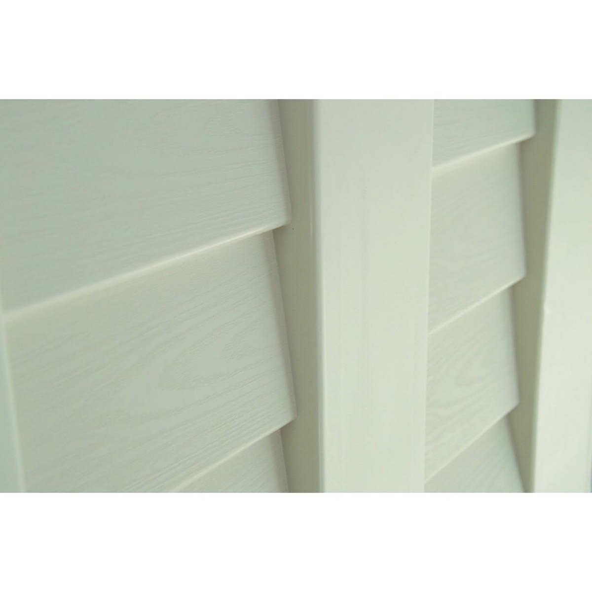 ART PLAST Abri de Jardin Extérieur 5500L Beige - Cabanon de jardin en Polypropylène 151x208x200 - Rangement Outils, Vélos, ARTPLAST