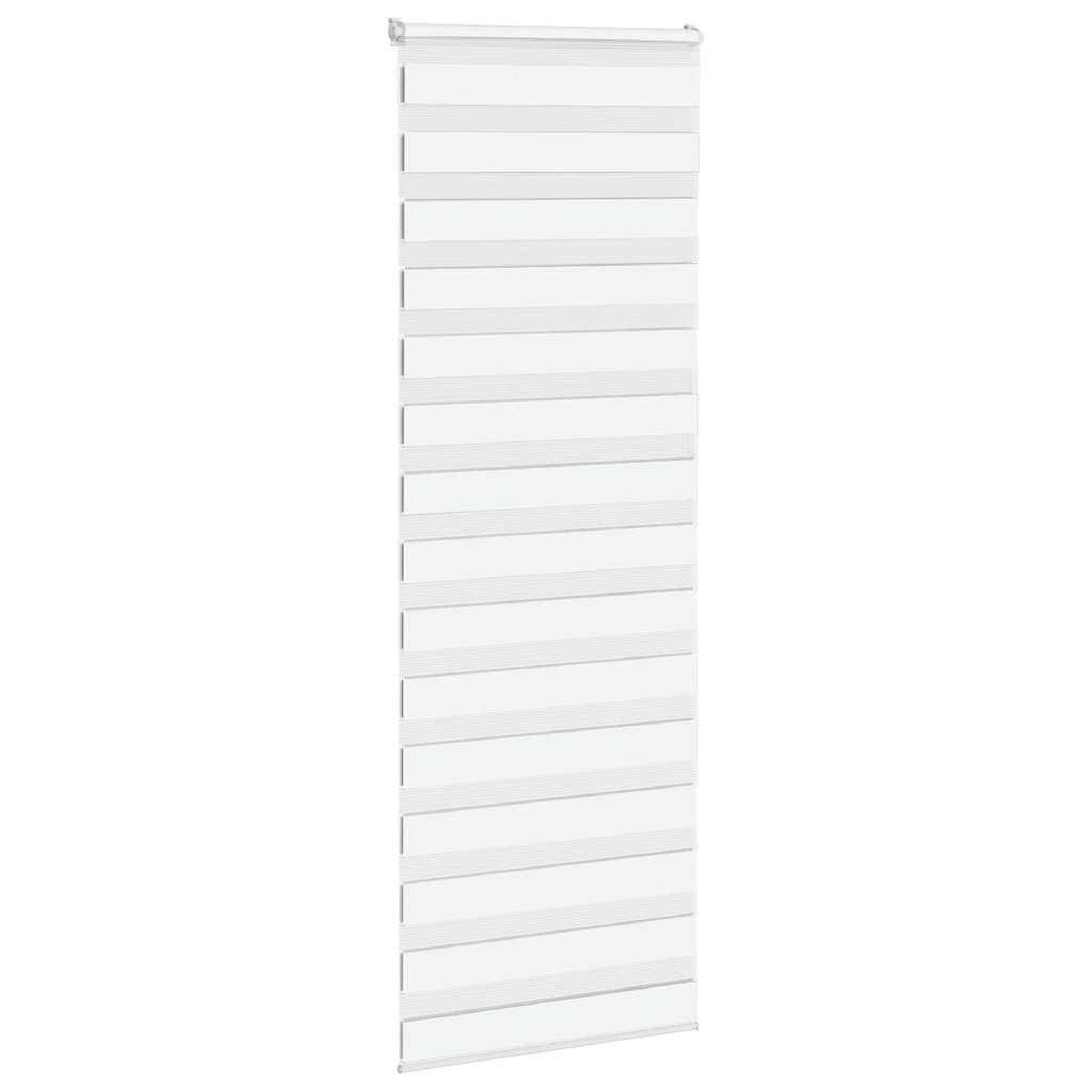 Voir la diapositive 3 : VIDAXL Store zebre blanc 75x230 cm largeur du tissu 70,9 cm polyester