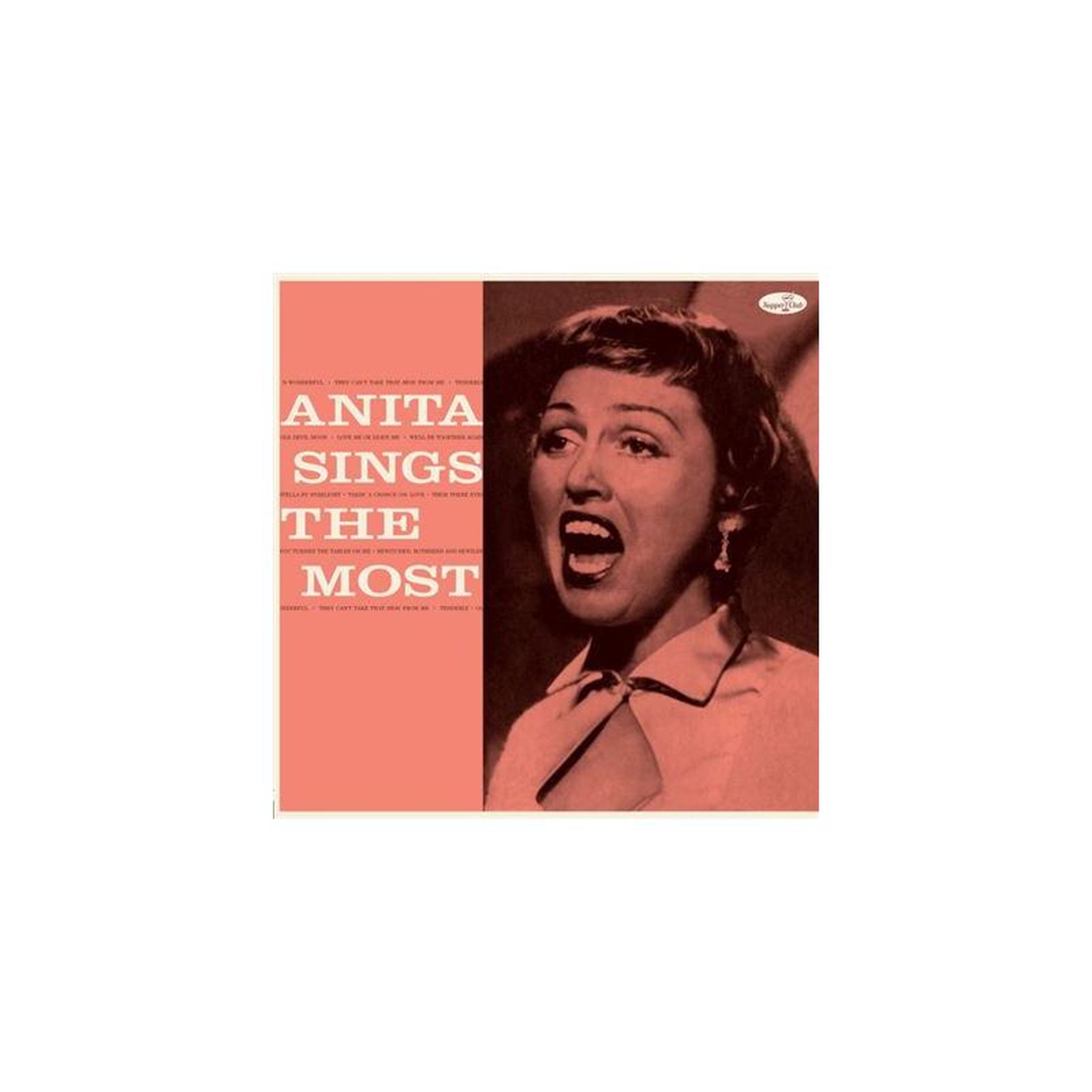 Vinyle 180 g édition limitée anita o'day sings the most (feat. Oscar peterson)