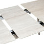 Voir la diapositive 5 : Paris Prix Table à Manger Extensible  Pietra  140-180cm Beige