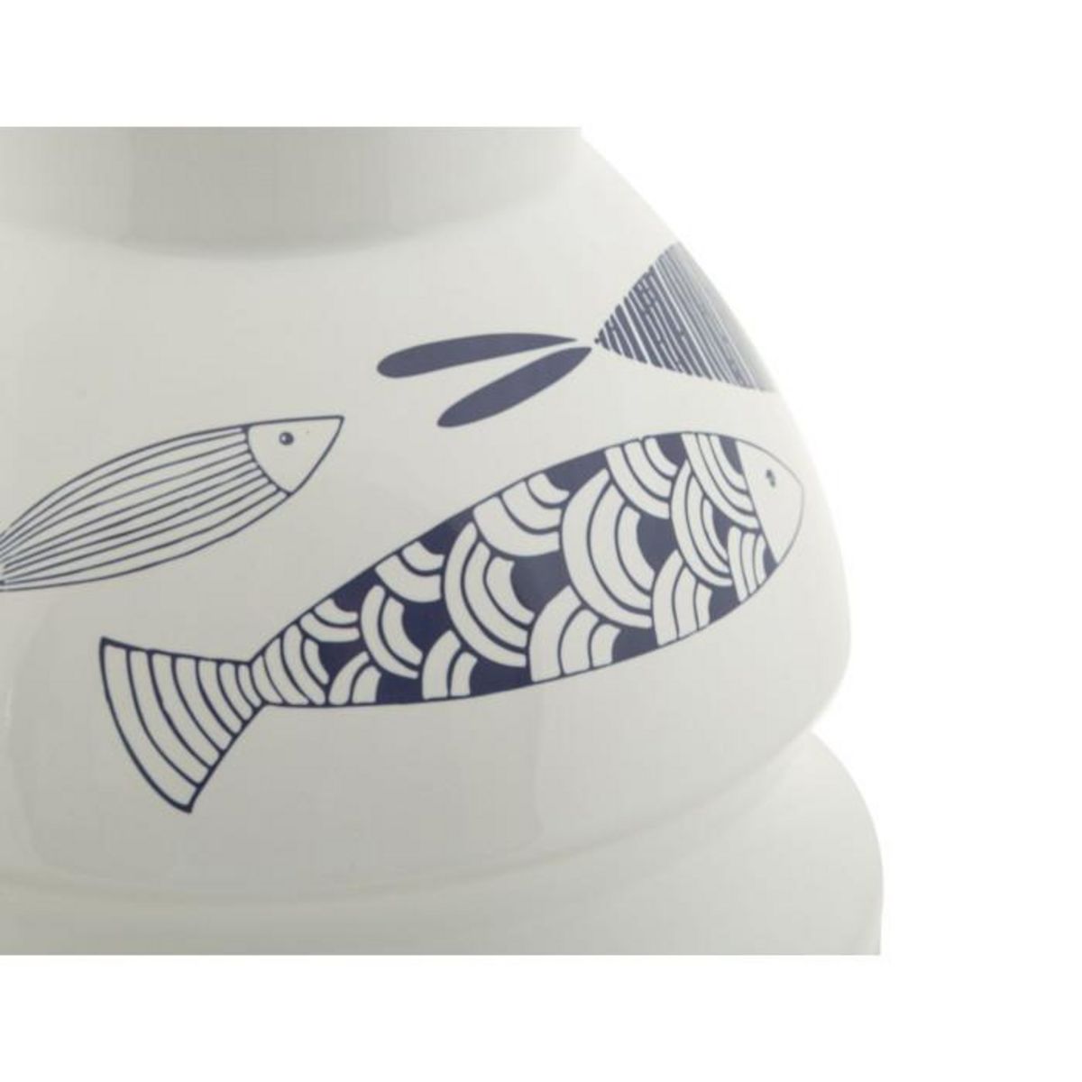 Paris Prix Vase Déco en Céramique  Poissons  31cm Multicolore