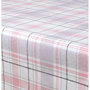 Voir la diapositive 3 : HABITABLE Nappe en toile cirée rectangulaire Carreau - 140 x 250 cm - Rouge