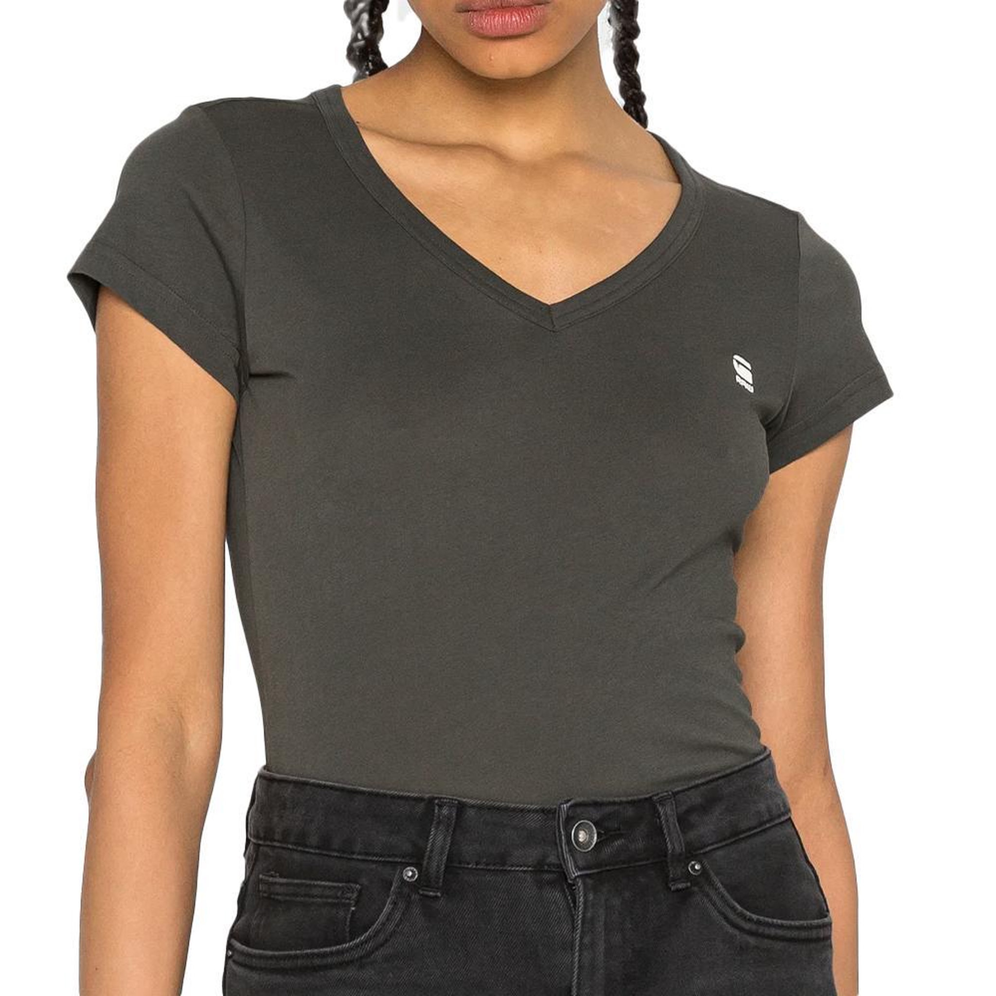 G-Star Raw T shirt  Femme G Star Raw Eyben D21314. Coloris disponibles : Gris