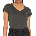 G-Star Raw T shirt  Femme G  tar Raw Eyben D21314. Coloris disponibles : Gris