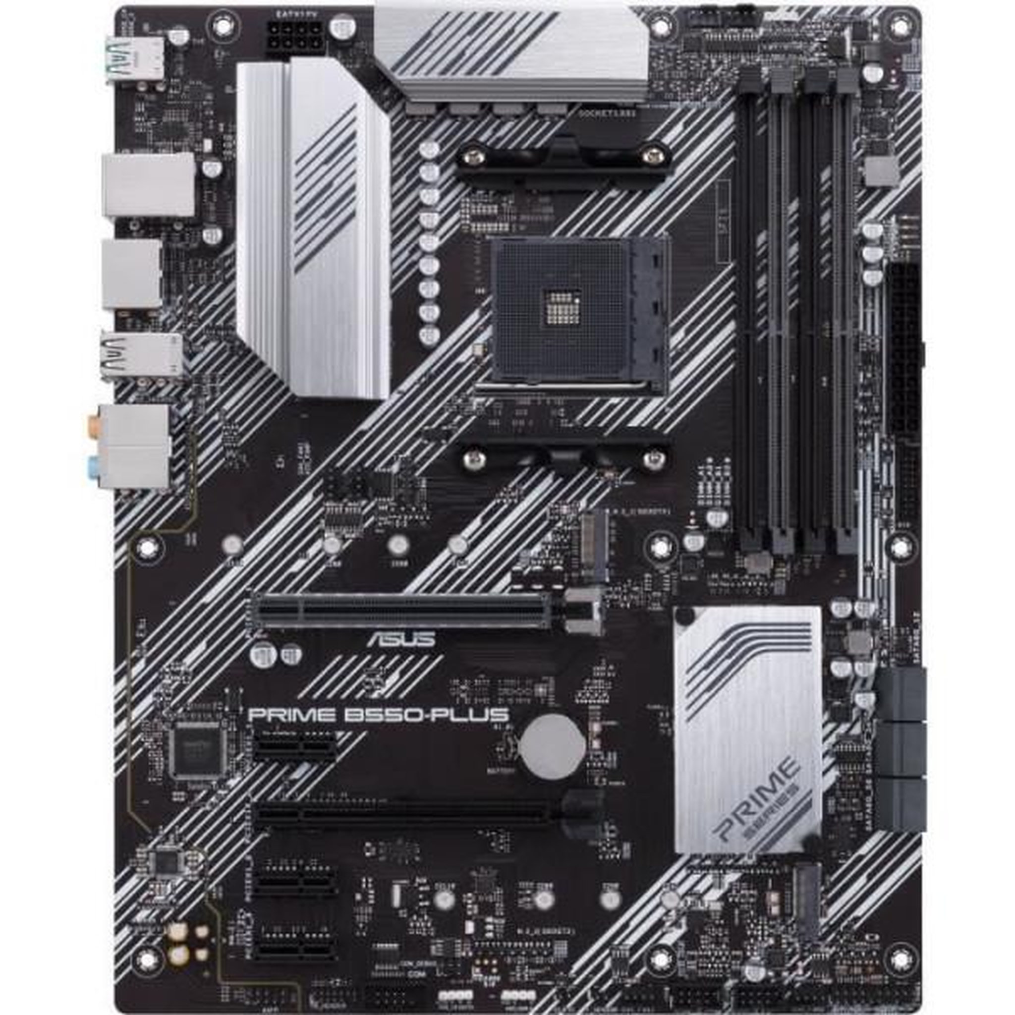 Voir la diapositive 2 : ASUS Carte Mere - ASUS - PRIME B550-PLUS - Socket AM4 - 3rd Génération AMD Ryzen Processeurs