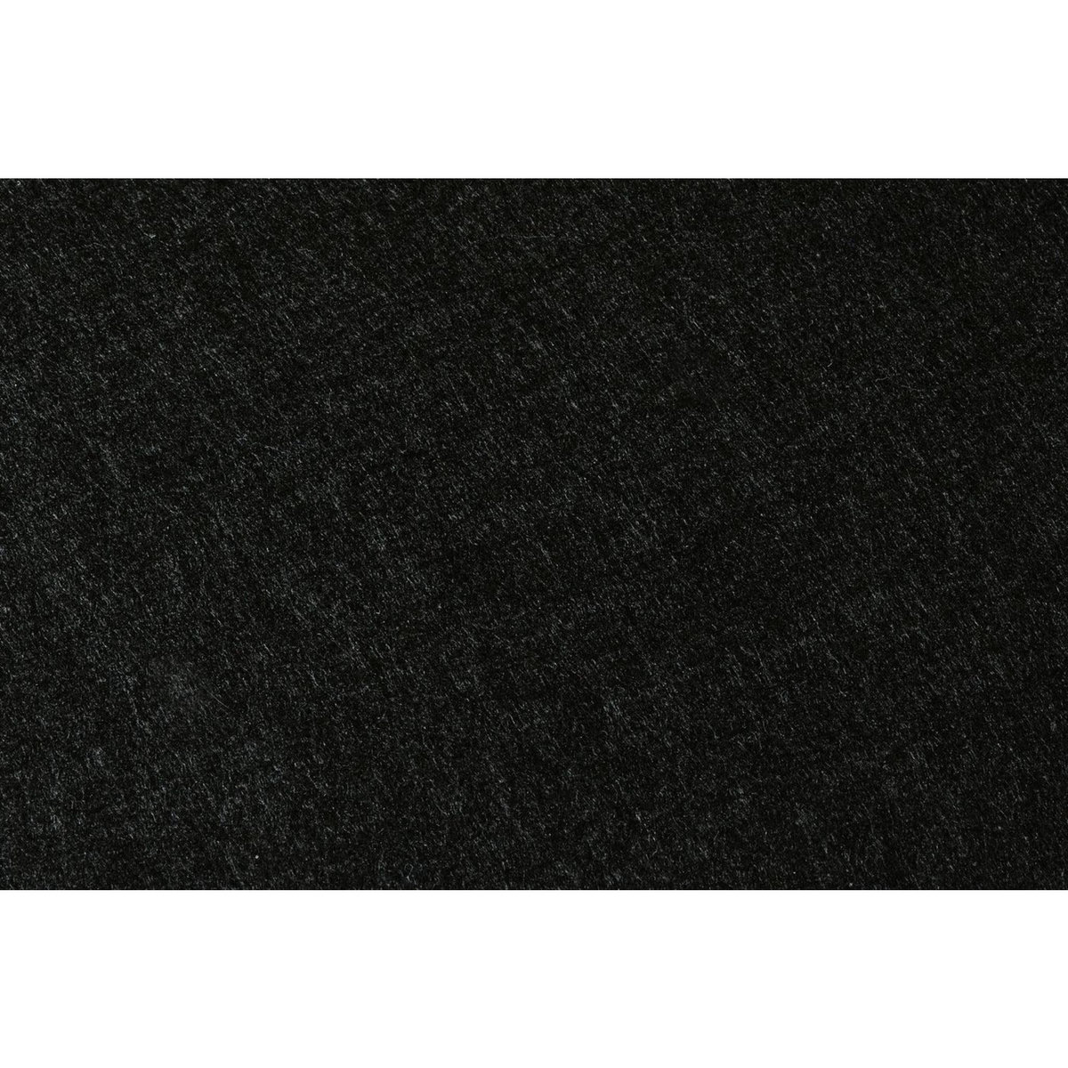 BJORN Set de table rectangulaire - 6 pièces - Feutre recyclé noir