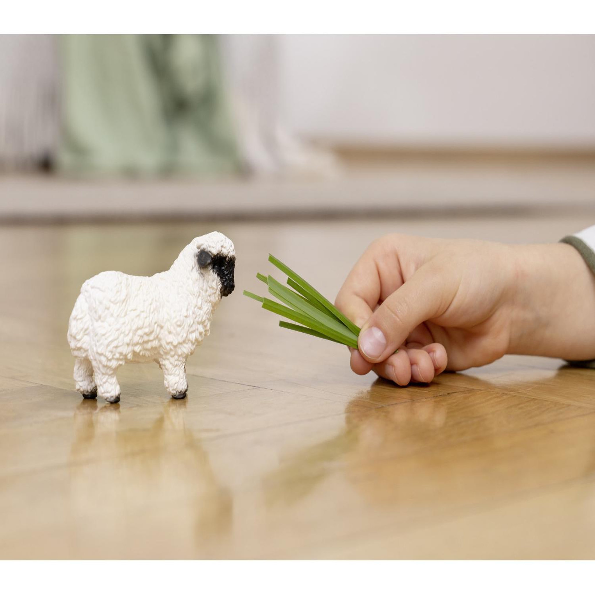 Voir la diapositive 3 : Schleich 13965 Figurine Mouton nez noir