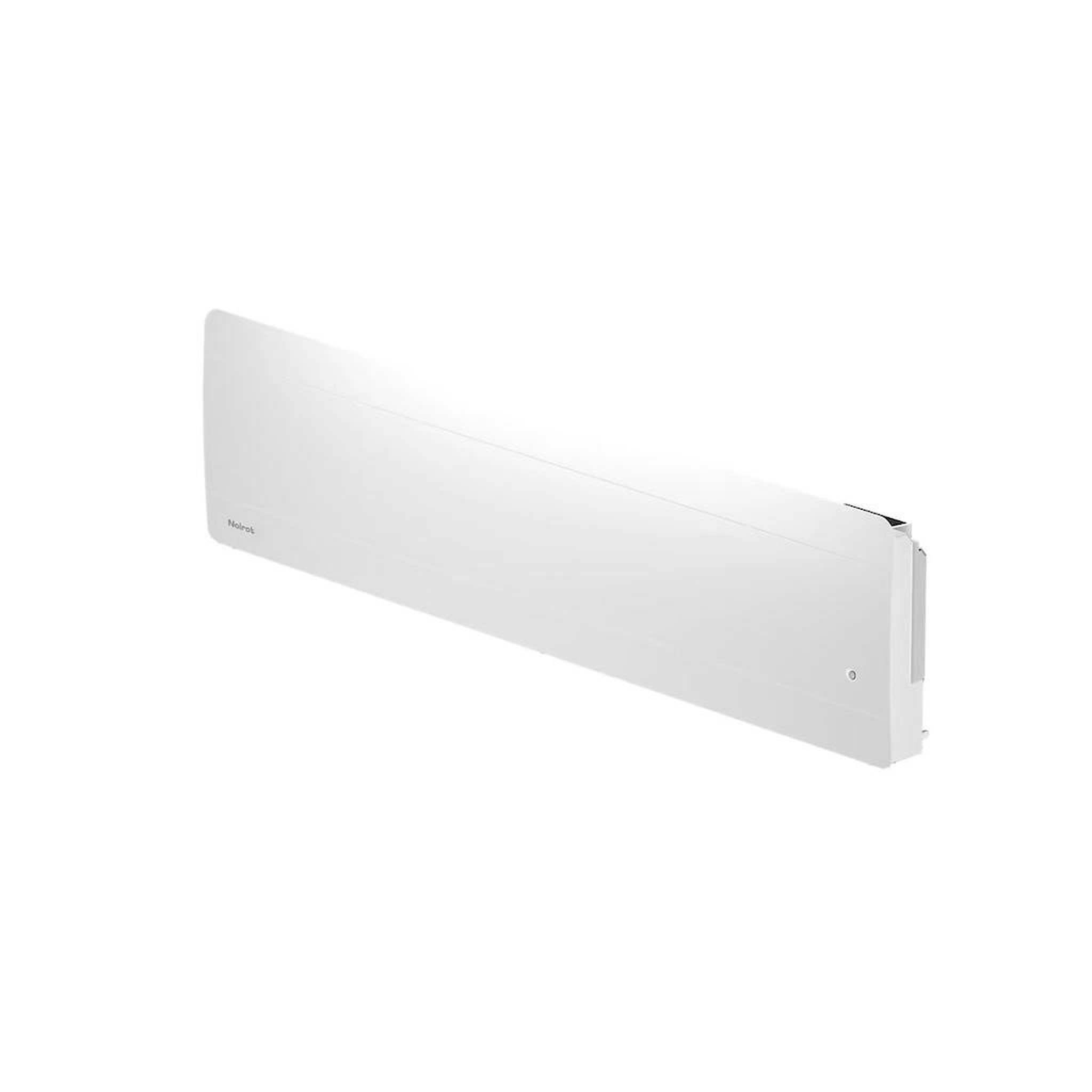 NOIROT Radiateur électrique à inertie fonte - walter 2 blanc - 1500 w - horizontal long connecté