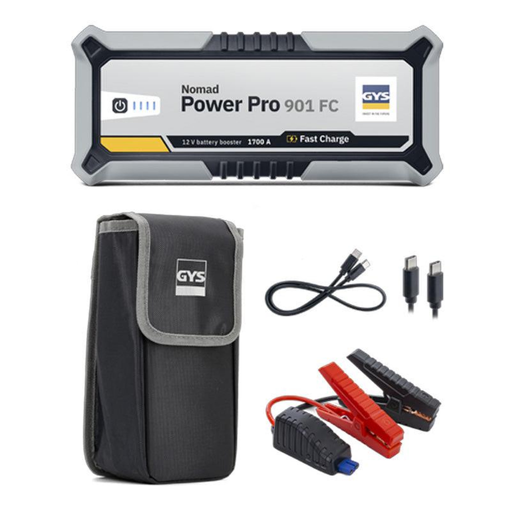 Voir la diapositive 5 : GYS Booster Lithium Nomad power pro 901 FC GYS - 85879