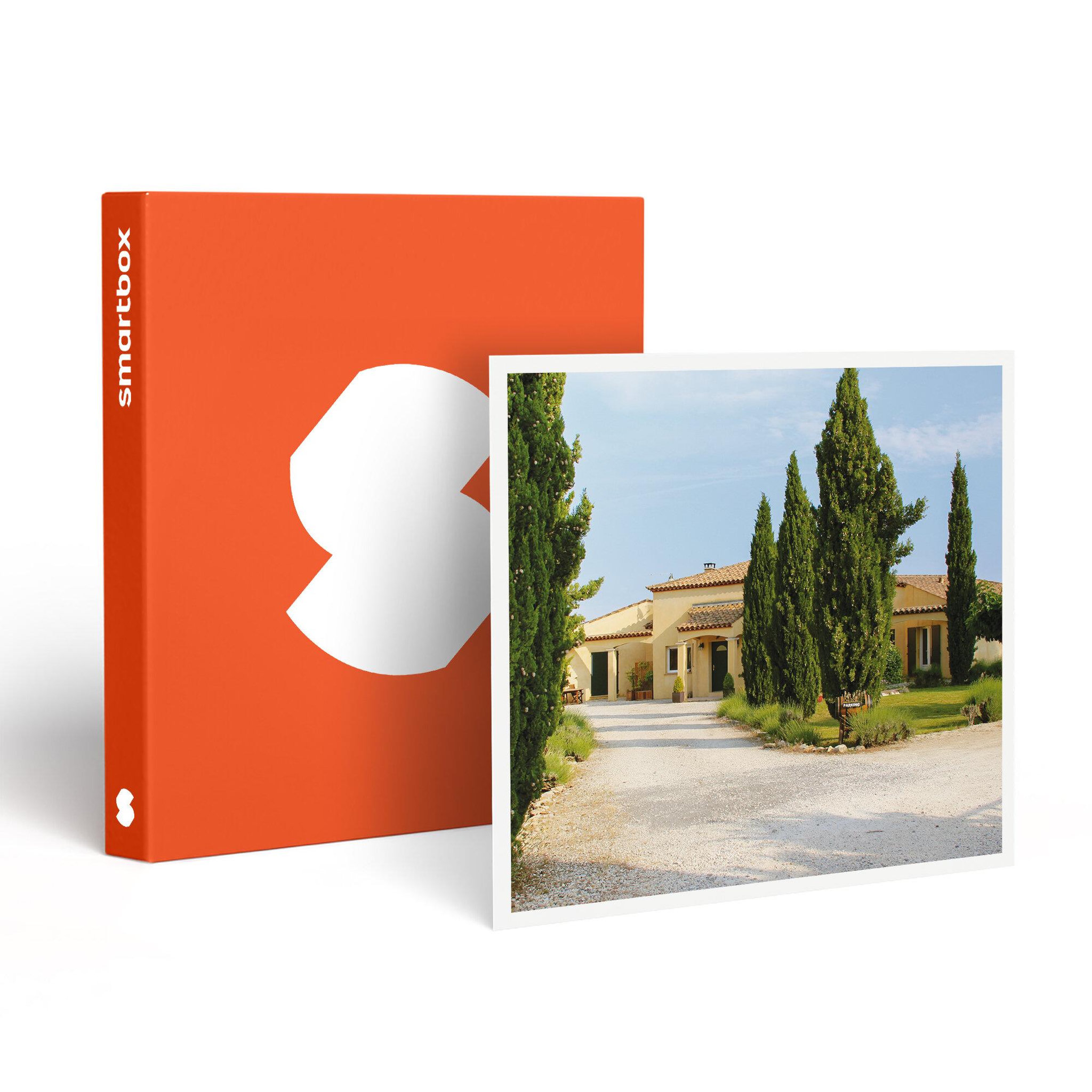 Smartbox 4 jours en chambre d'hôtes avec dîner et dégustation de vins au pic saint-loup - coffret cadeau séjour