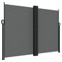 Voir la diapositive 2 : VIDAXL Auvent lateral retractable anthracite 180x1000 cm