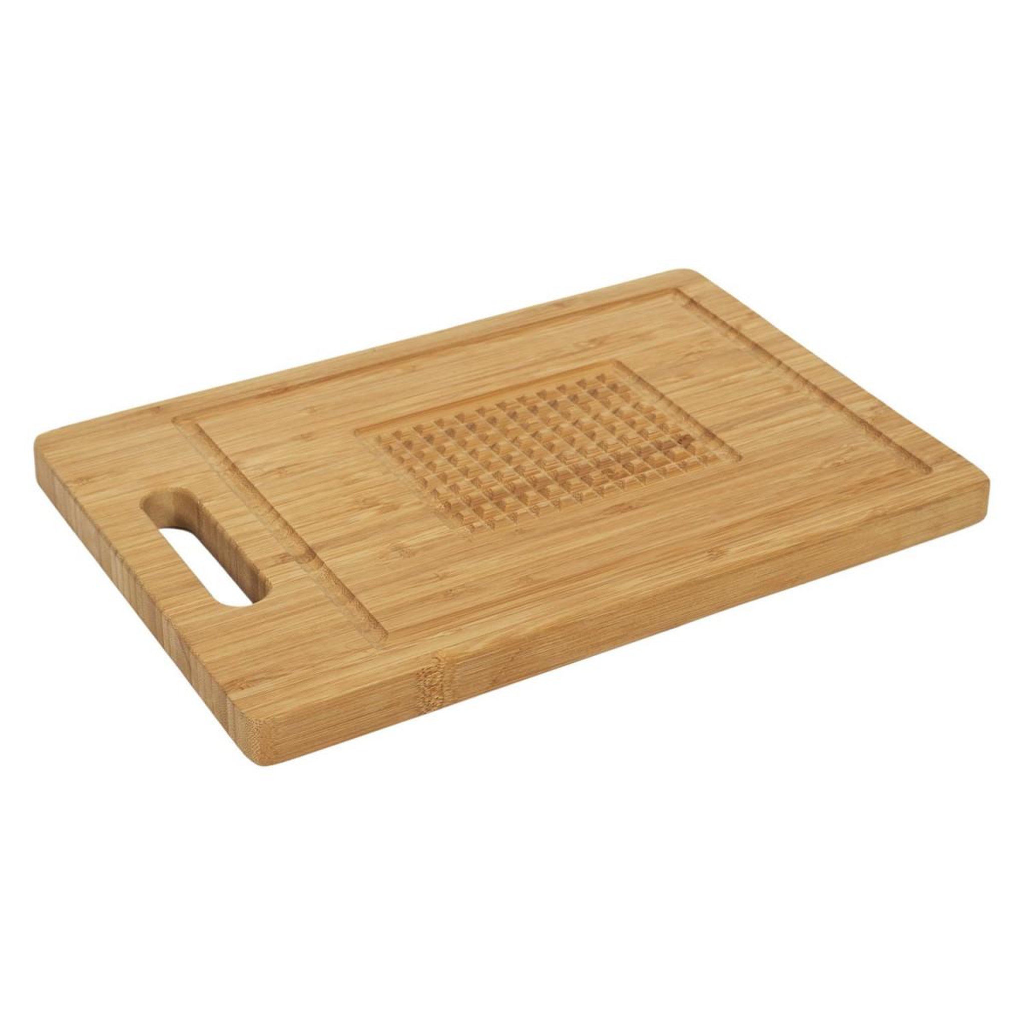 Voir la diapositive 2 : COOK CONCEPT Planche à Découper  Empiècement  33cm Naturel