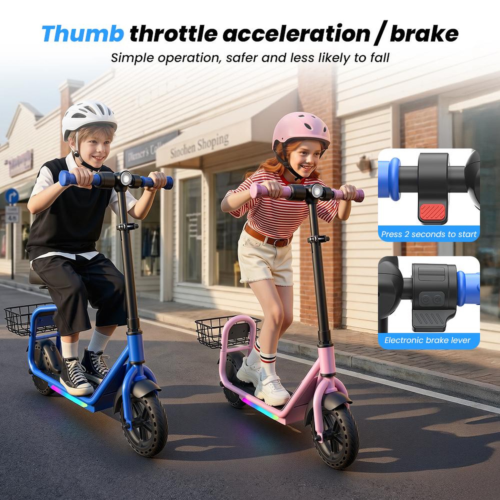 Voir la diapositive 6 : ISCOOTER Trottinette électrique enfant iscooter ik7