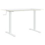 Voir la diapositive 4 : VIDAXL Cadre de bureau debout blanc (94-135)x60x(70-114) cm acier