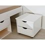Voir la diapositive 6 : Lit multi-rangements en pin massif 180x200cm SLEEP